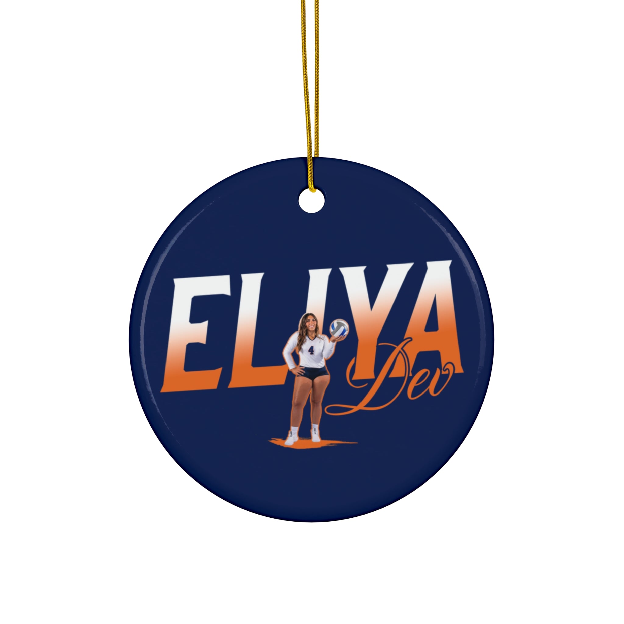 Eliya Dev Ceramic Ornament