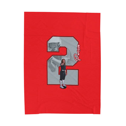 Hadley Parisien Velveteen Plush Blanket