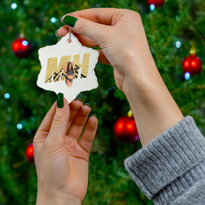 Michelle Headley Ceramic Ornament