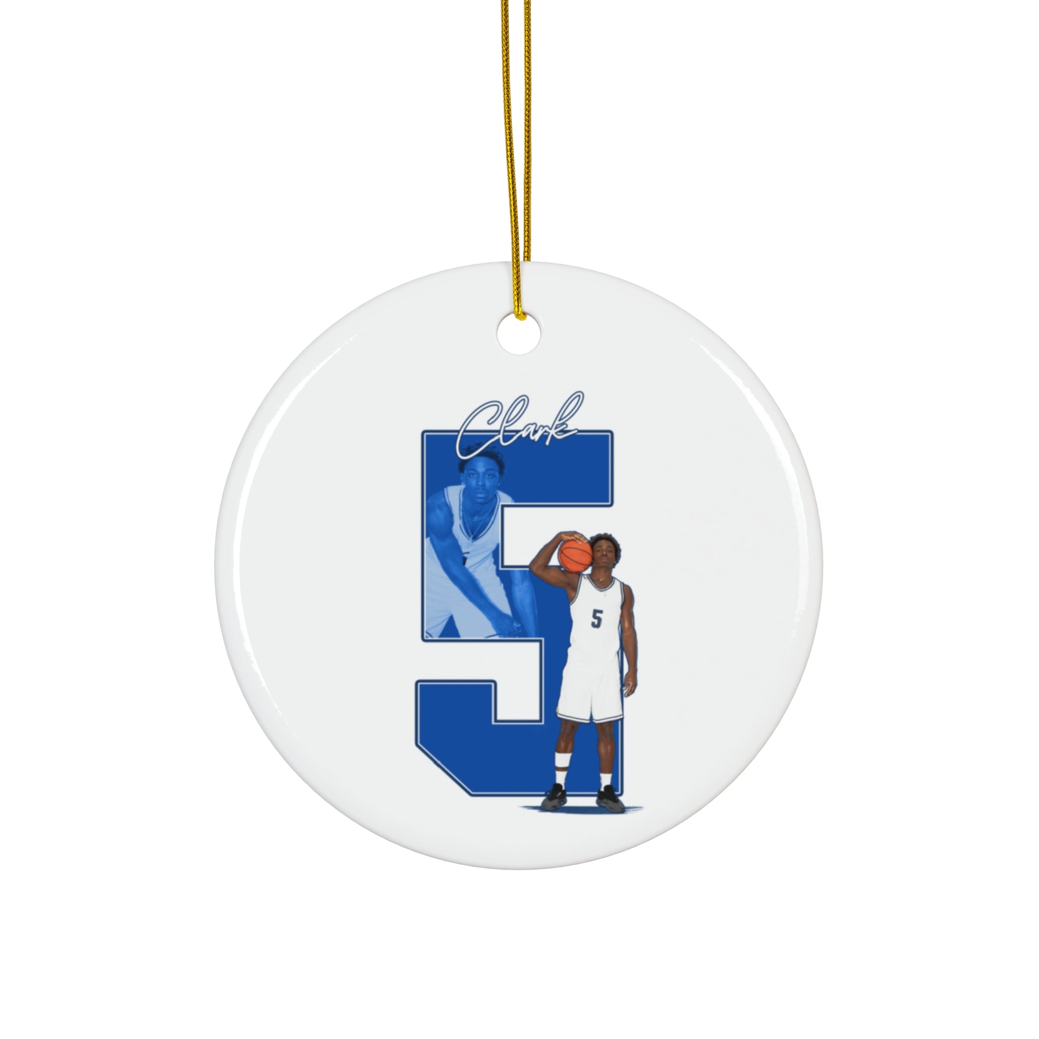 Kylan Clark Ceramic Ornament