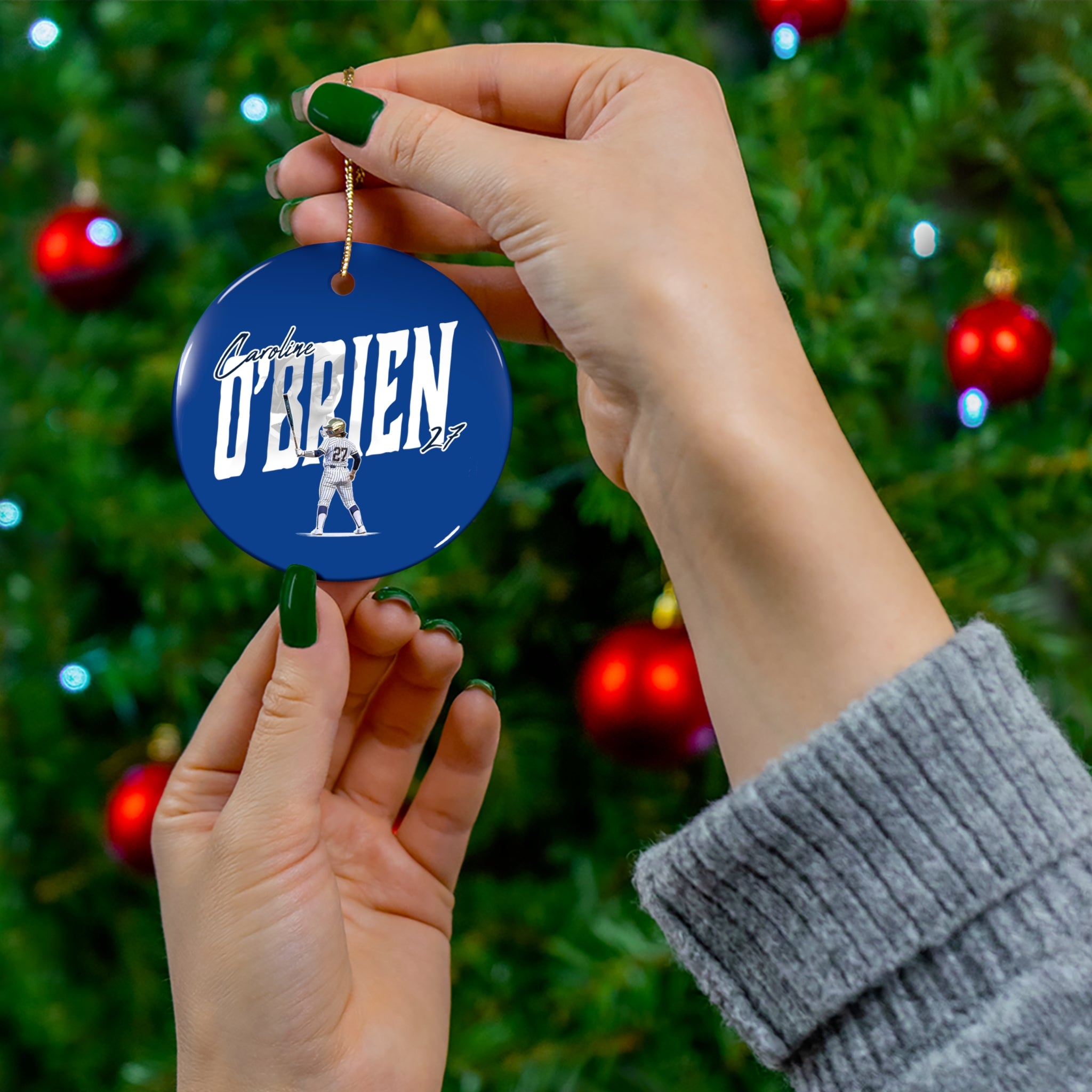 Caroline O'Brien Ceramic Ornament
