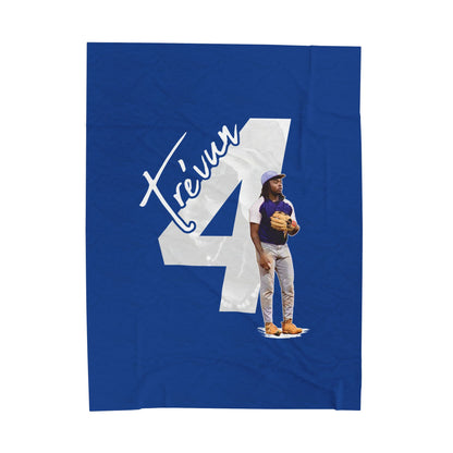 Tre'vun Florence Velveteen Plush Blanket