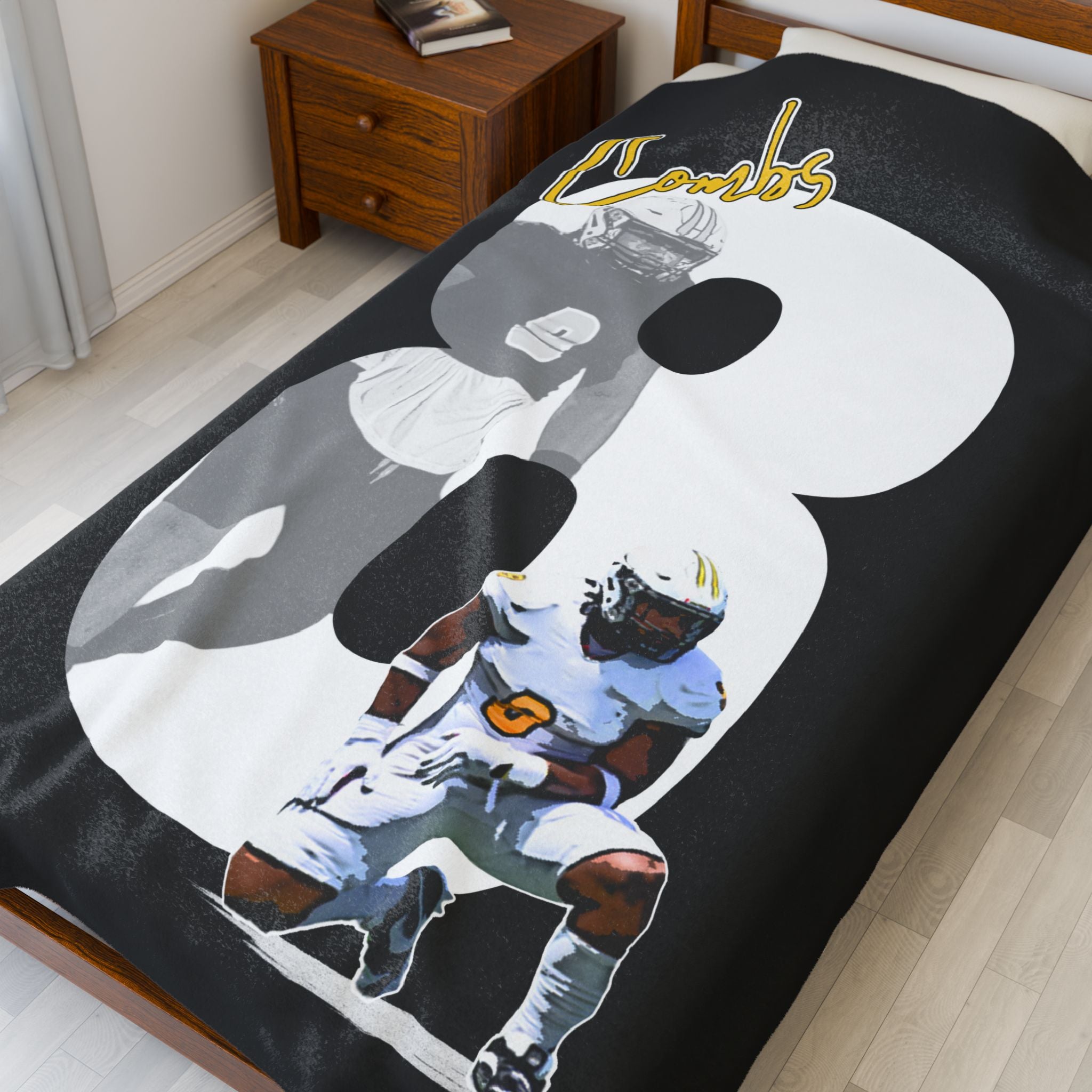 Carson Combs Velveteen Plush Blanket
