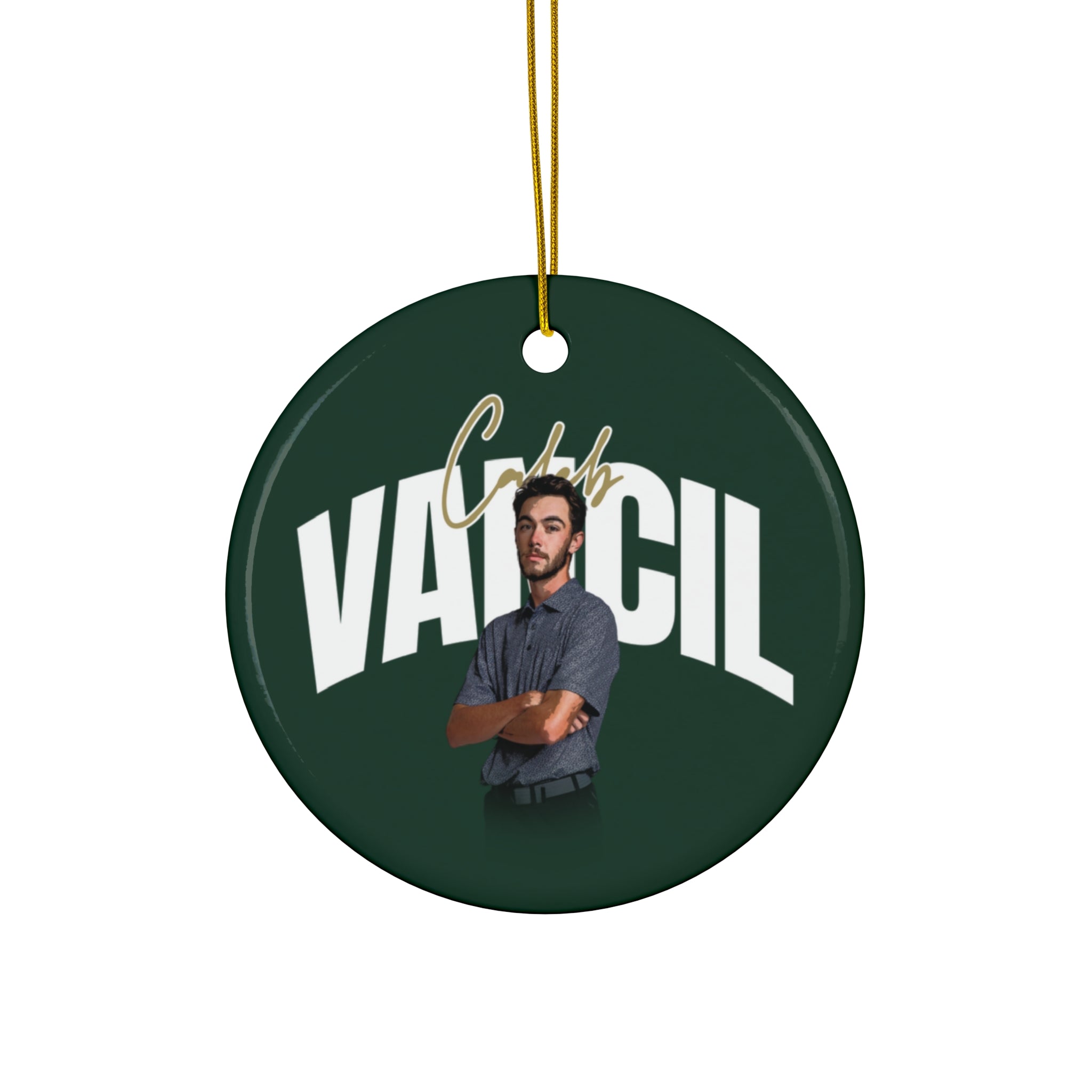 Caleb Vancil Ceramic Ornament