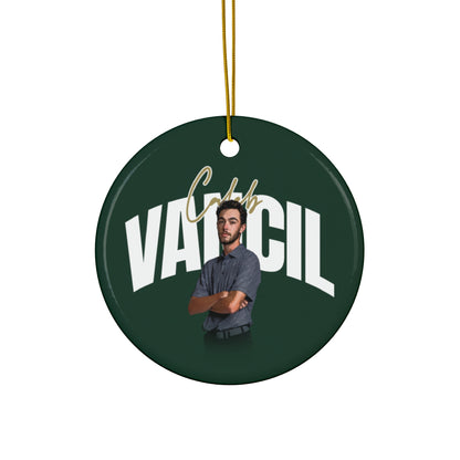 Caleb Vancil Ceramic Ornament