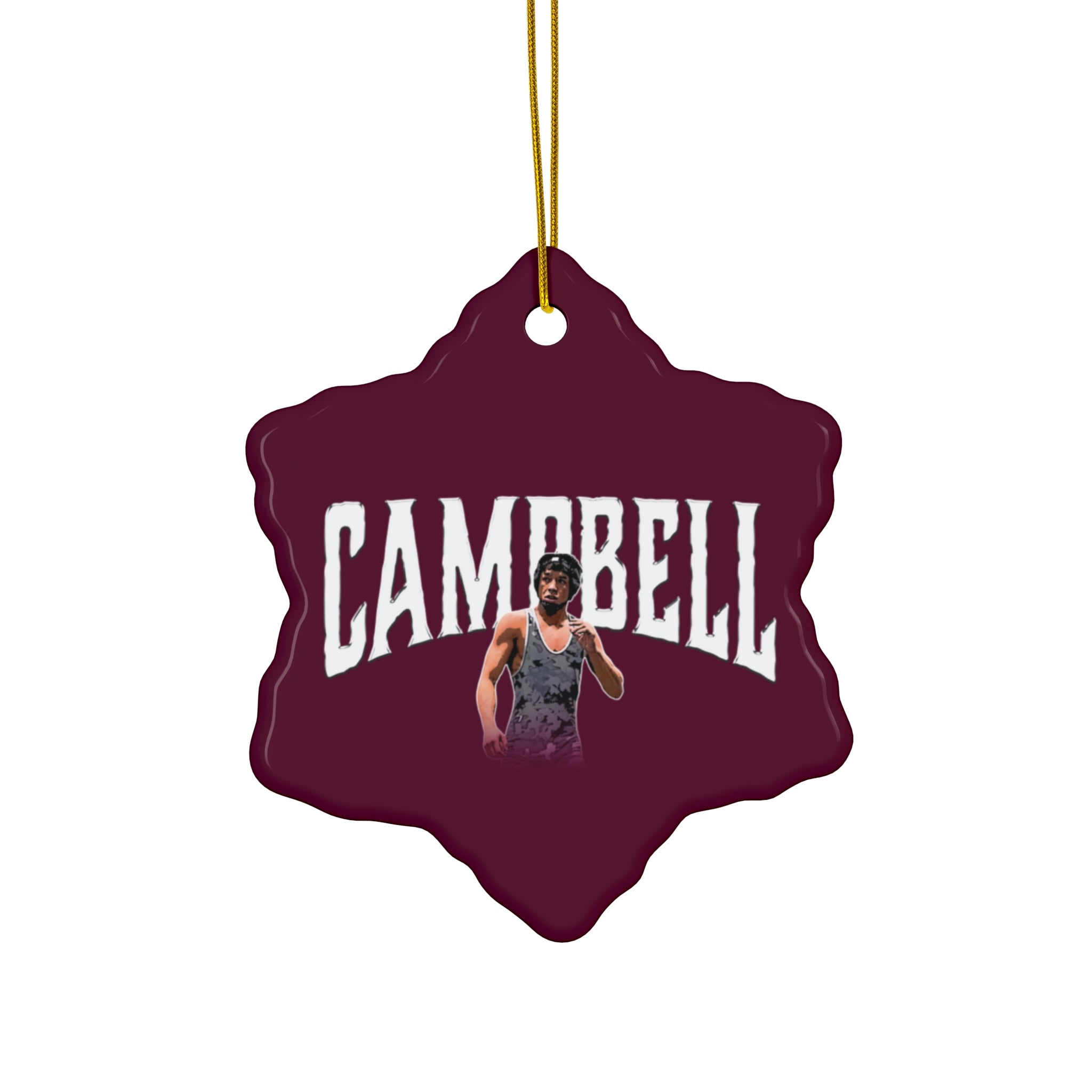 Dillon Campbell Ceramic Ornament