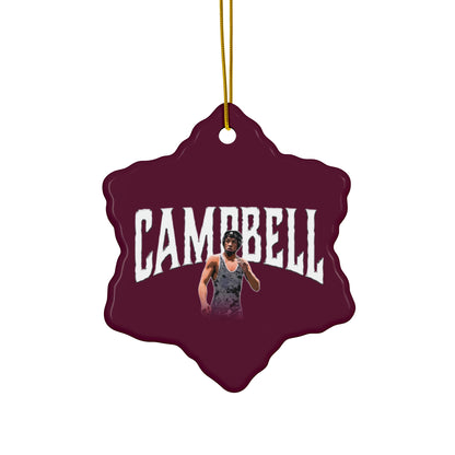 Dillon Campbell Ceramic Ornament