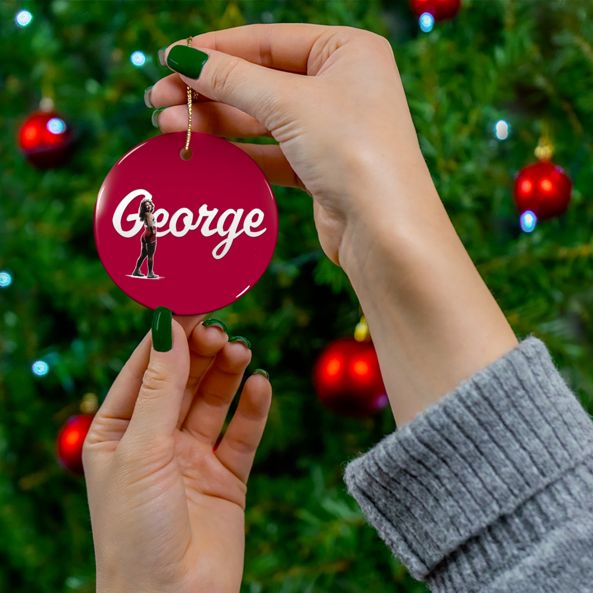 Janessa George Ceramic Ornament