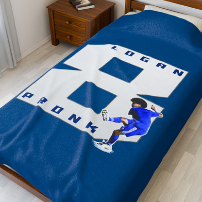 Logan Pronk Velveteen Plush Blanket