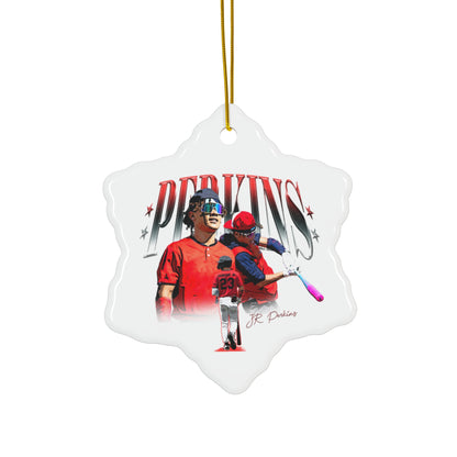 JR Perkins Ceramic Ornament