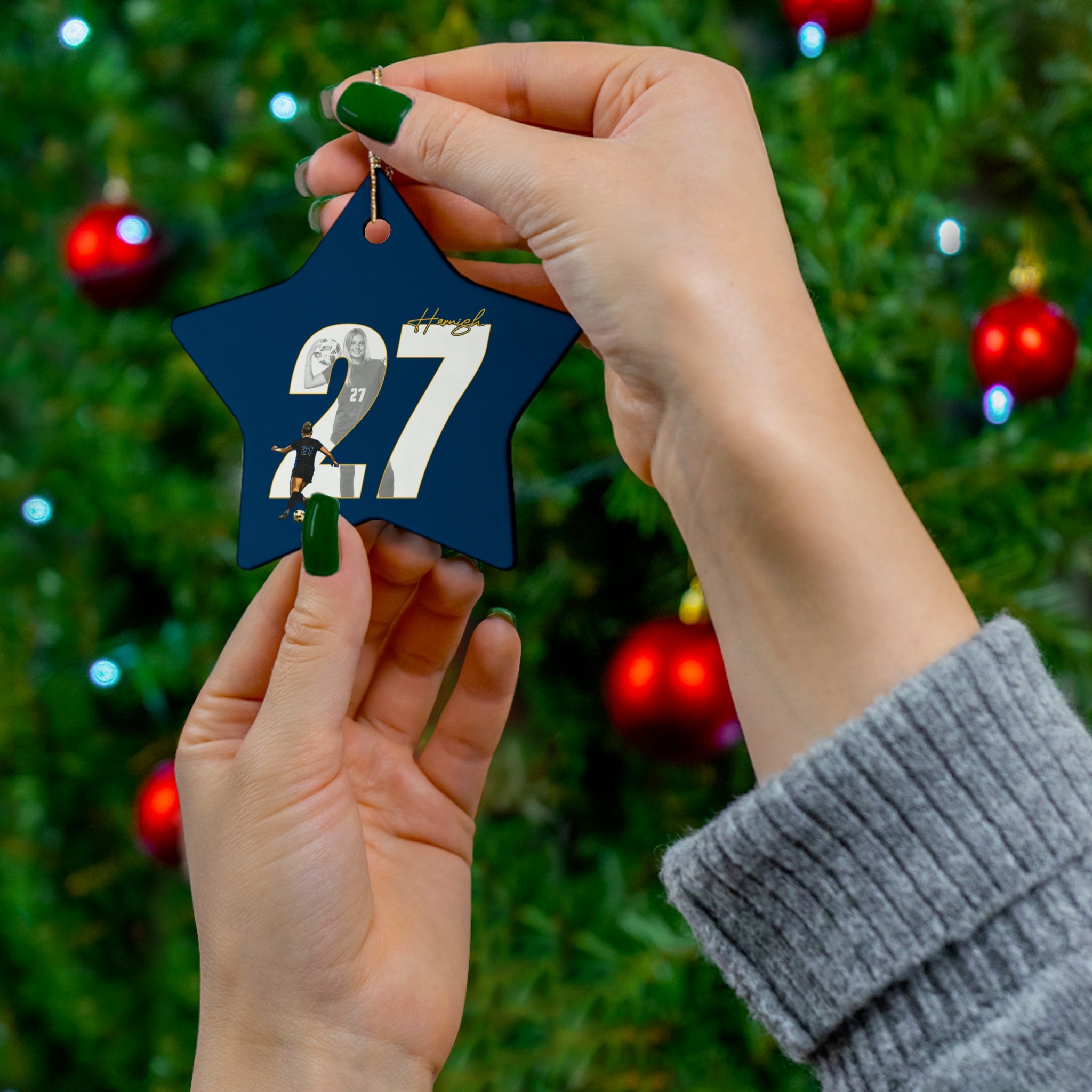Lacey Harnish Ceramic Ornament