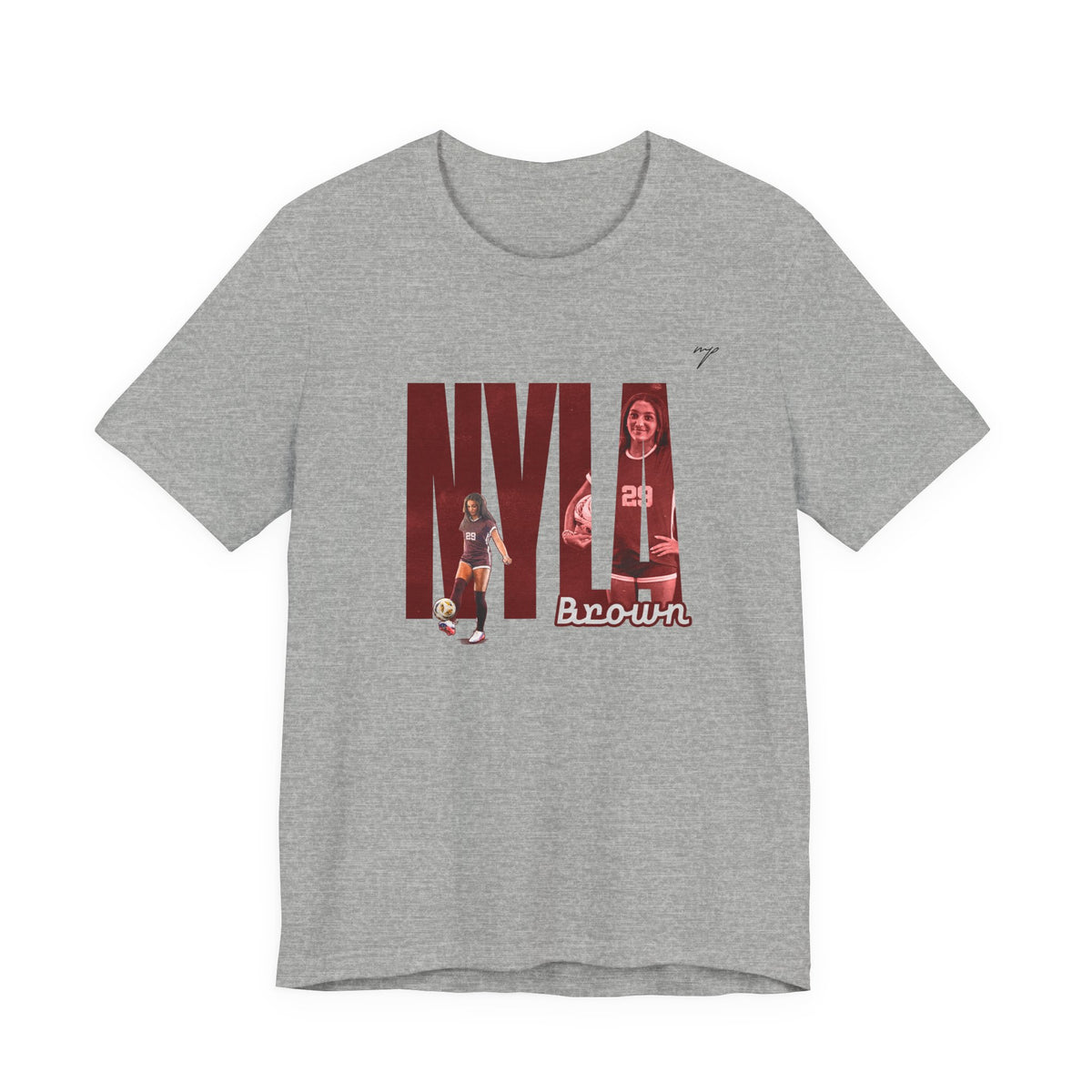 Nyla Brown Graphic Tee