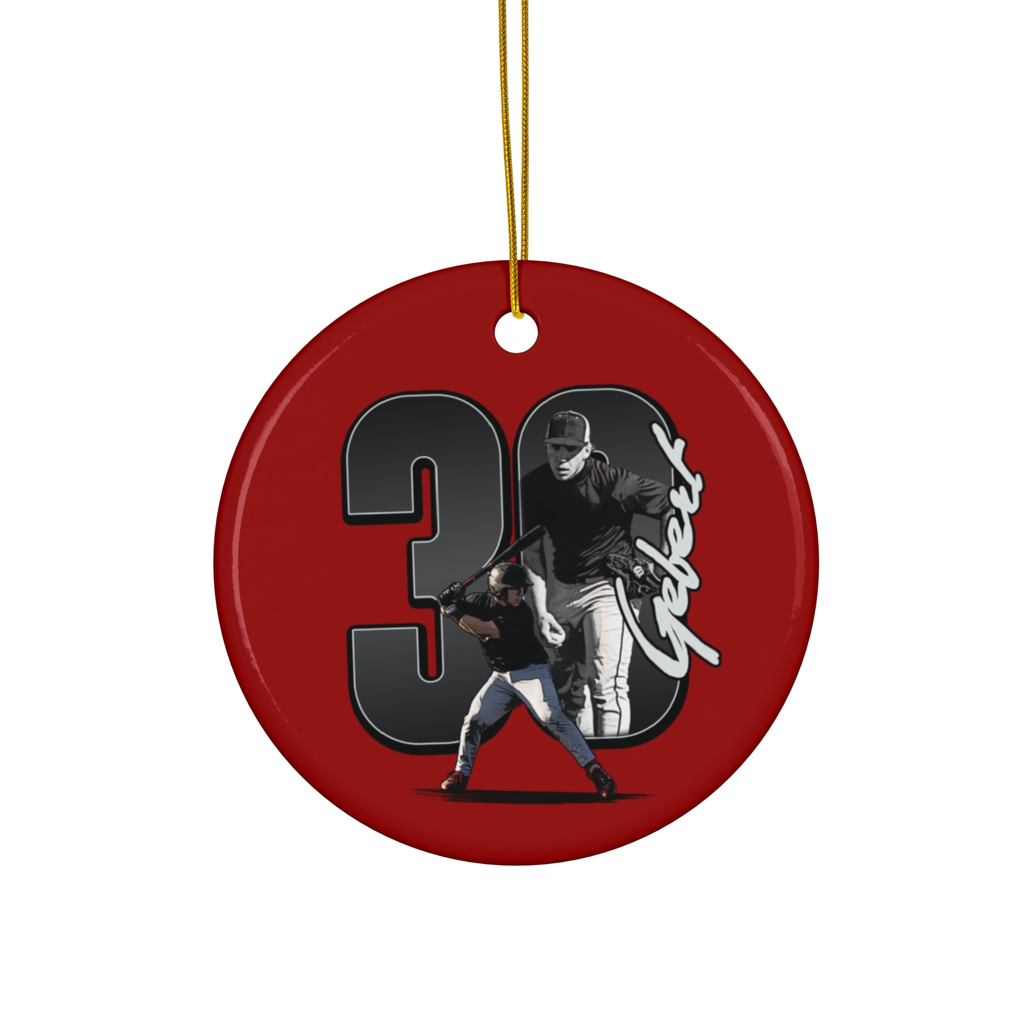 Ethan Gebert Ceramic Ornament