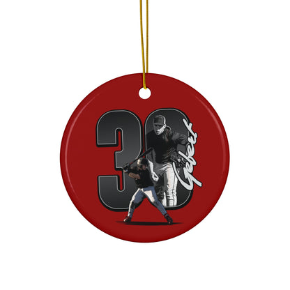 Ethan Gebert Ceramic Ornament