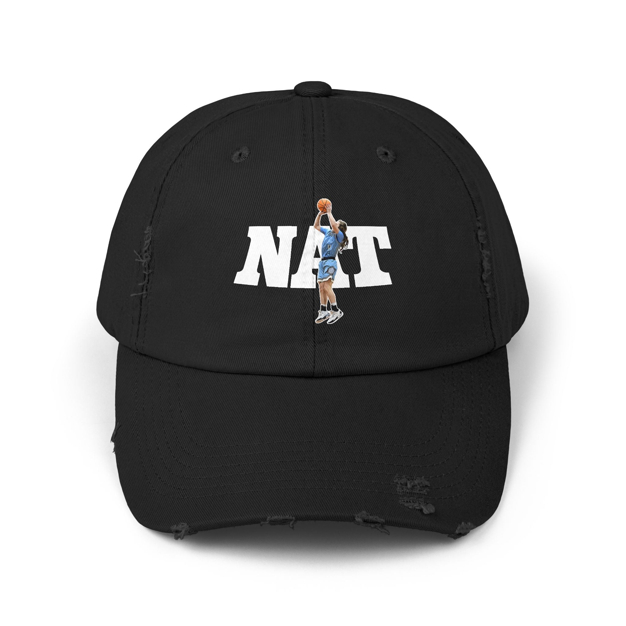 Natalie Valois Distressed Dad Cap