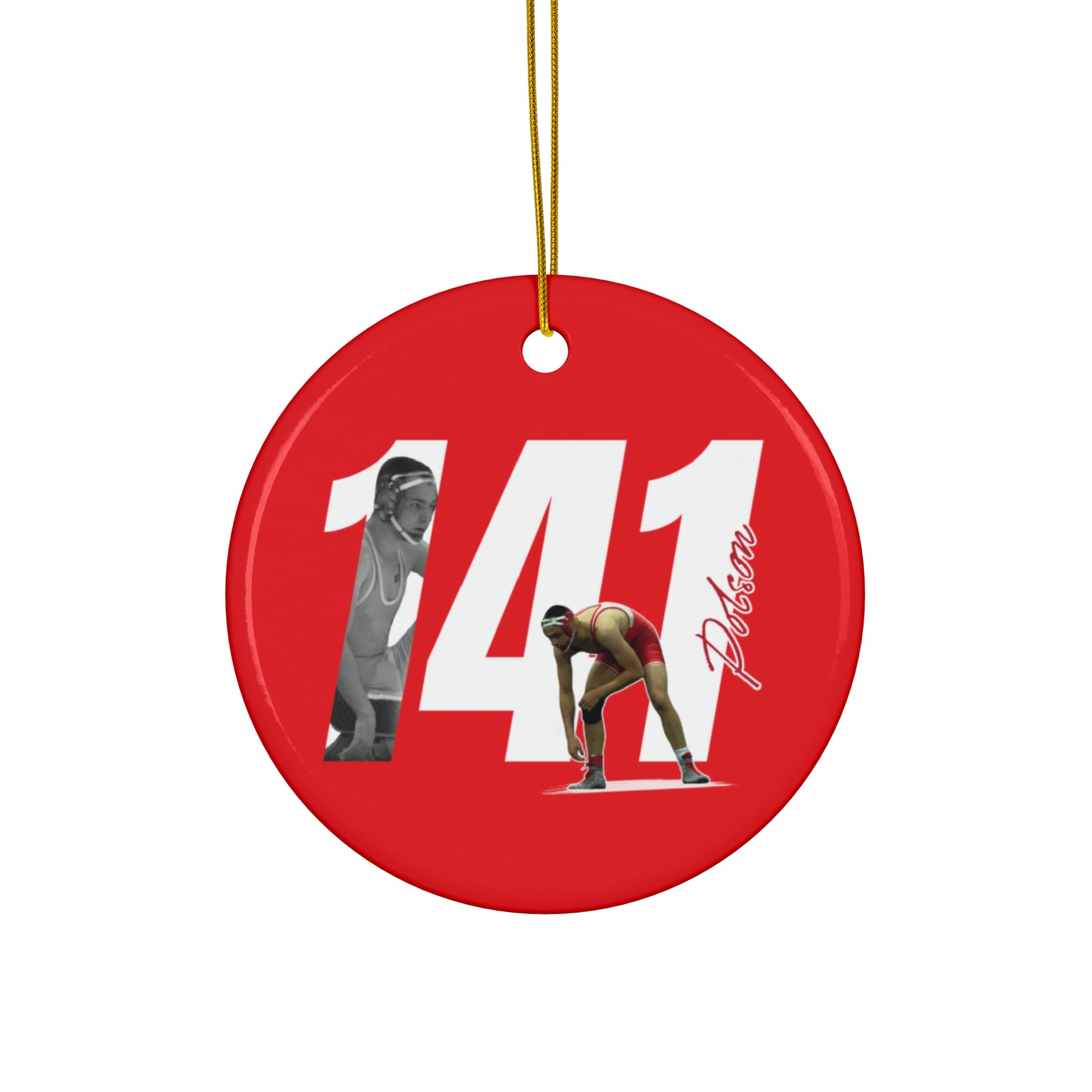 Caden Polson Ceramic Ornament