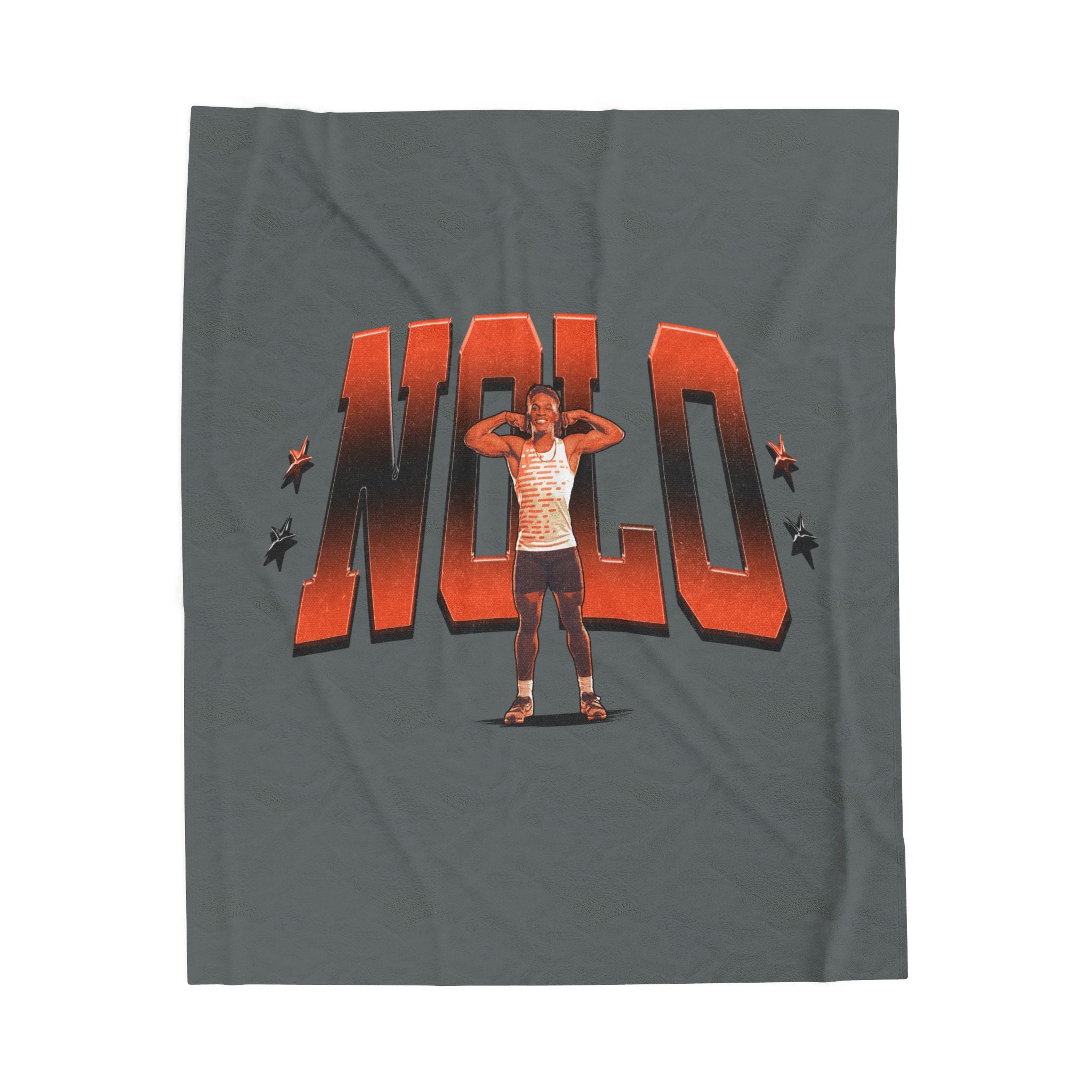 Nolan Lewis Velveteen Plush Blanket