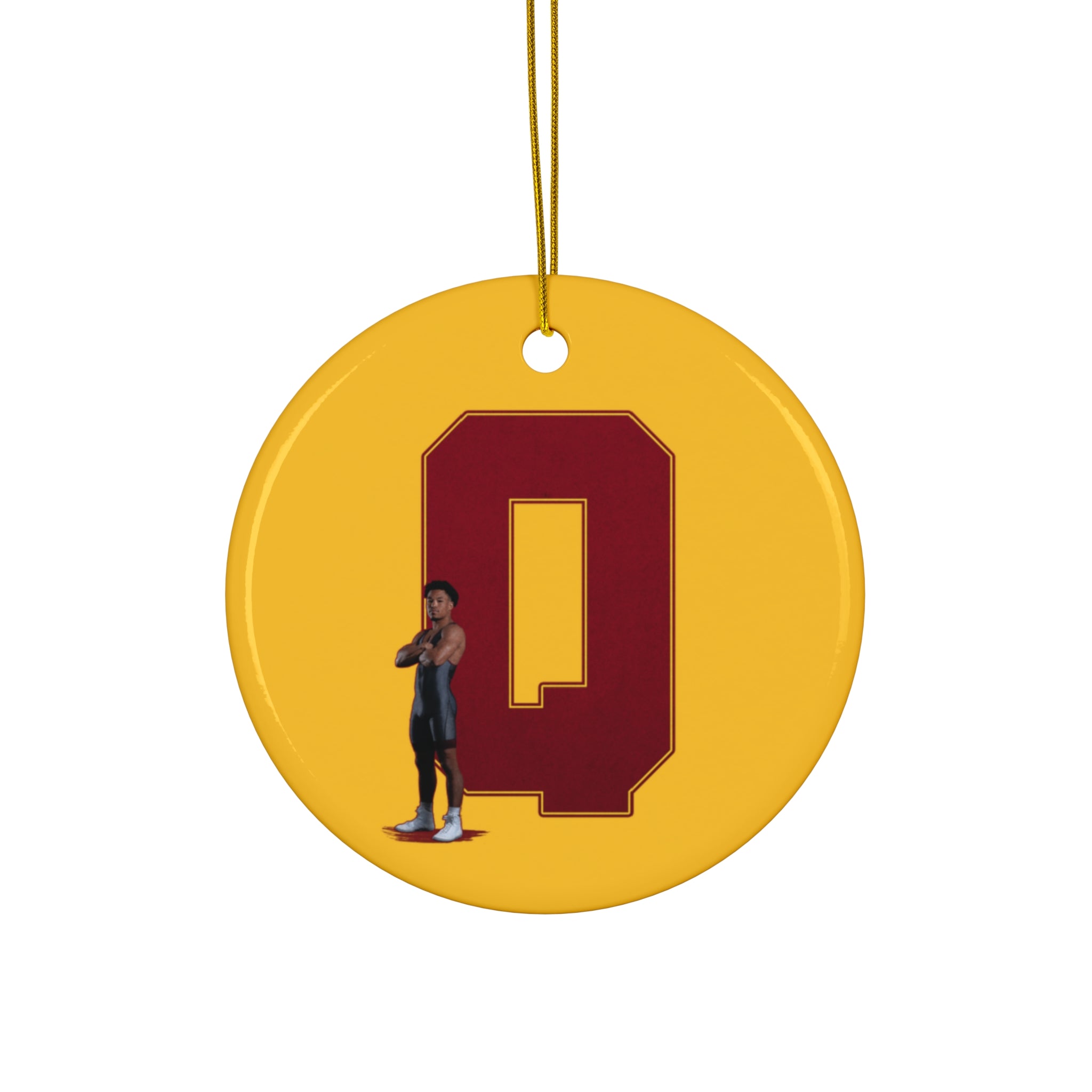 Quincy Hulverson Ceramic Ornament