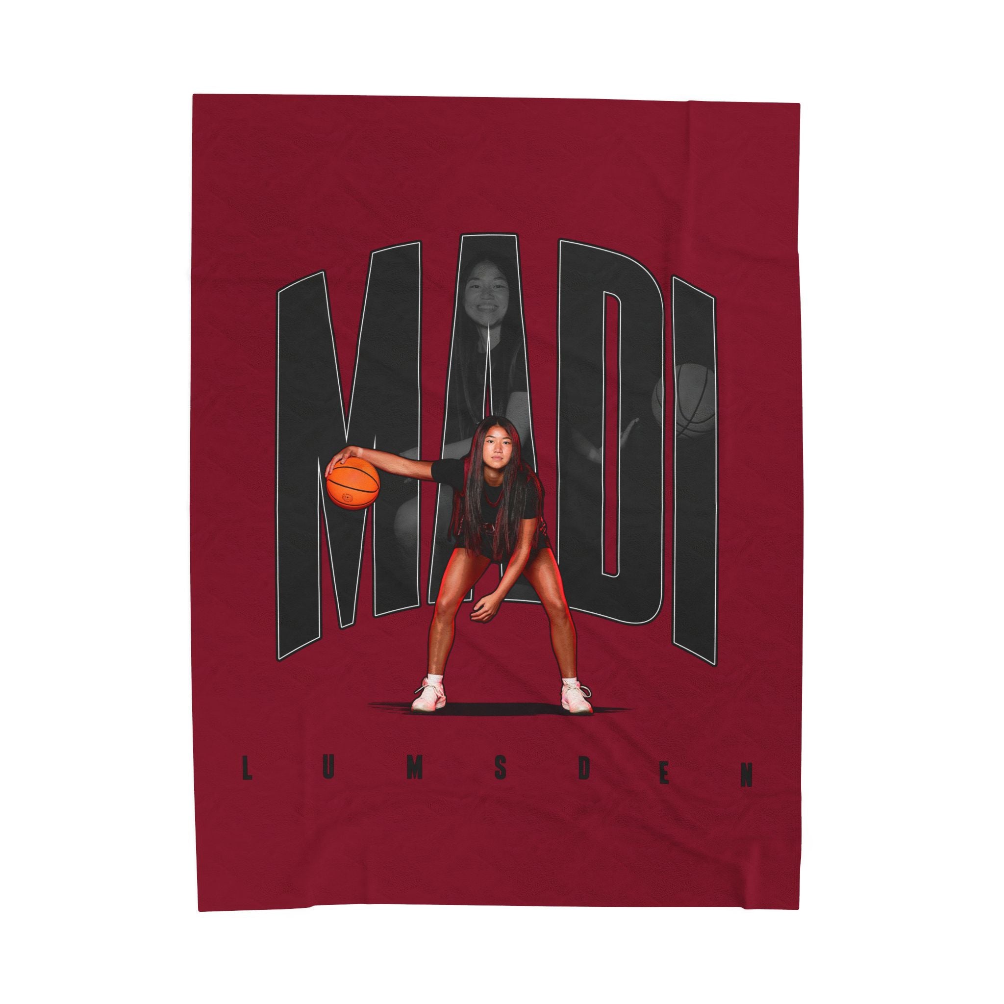 Madi Lumsden Velveteen Plush Blanket