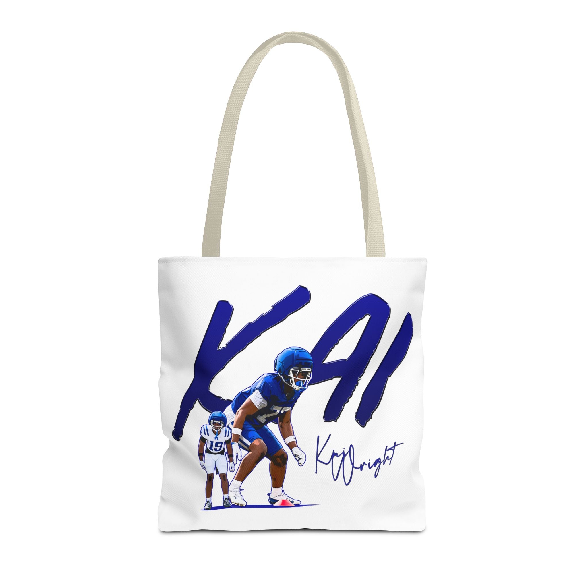Kai Wright Custom Tote Bag