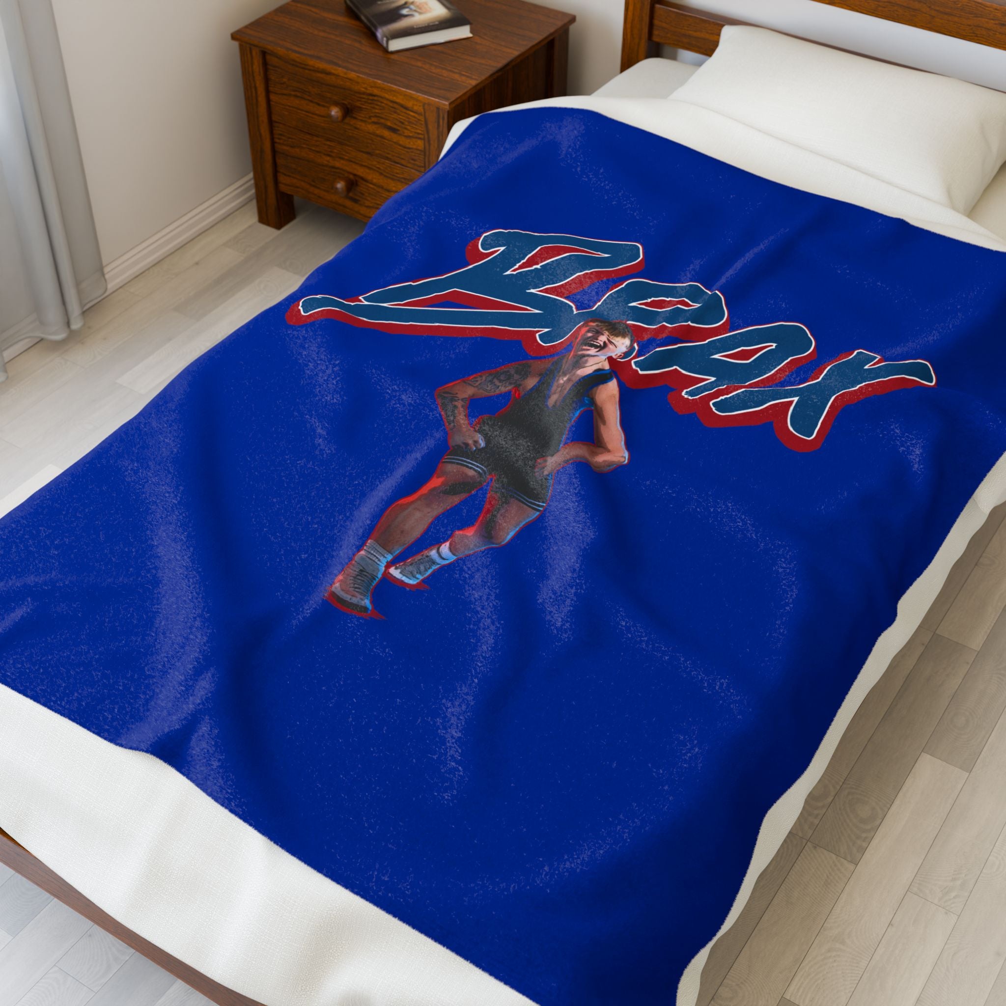 Braxton Robertson Velveteen Plush Blanket