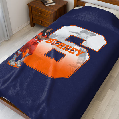 Jadyn Burney Velveteen Plush Blanket