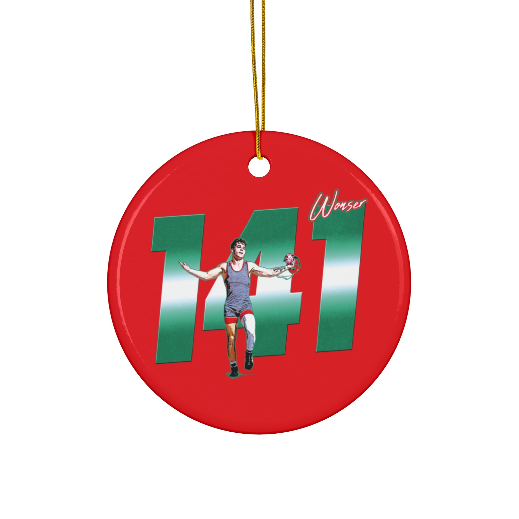 Ethan Wonser Ceramic Ornament