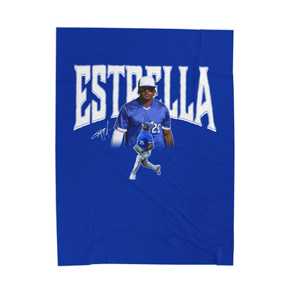Emil Estrella Velveteen Plush Blanket