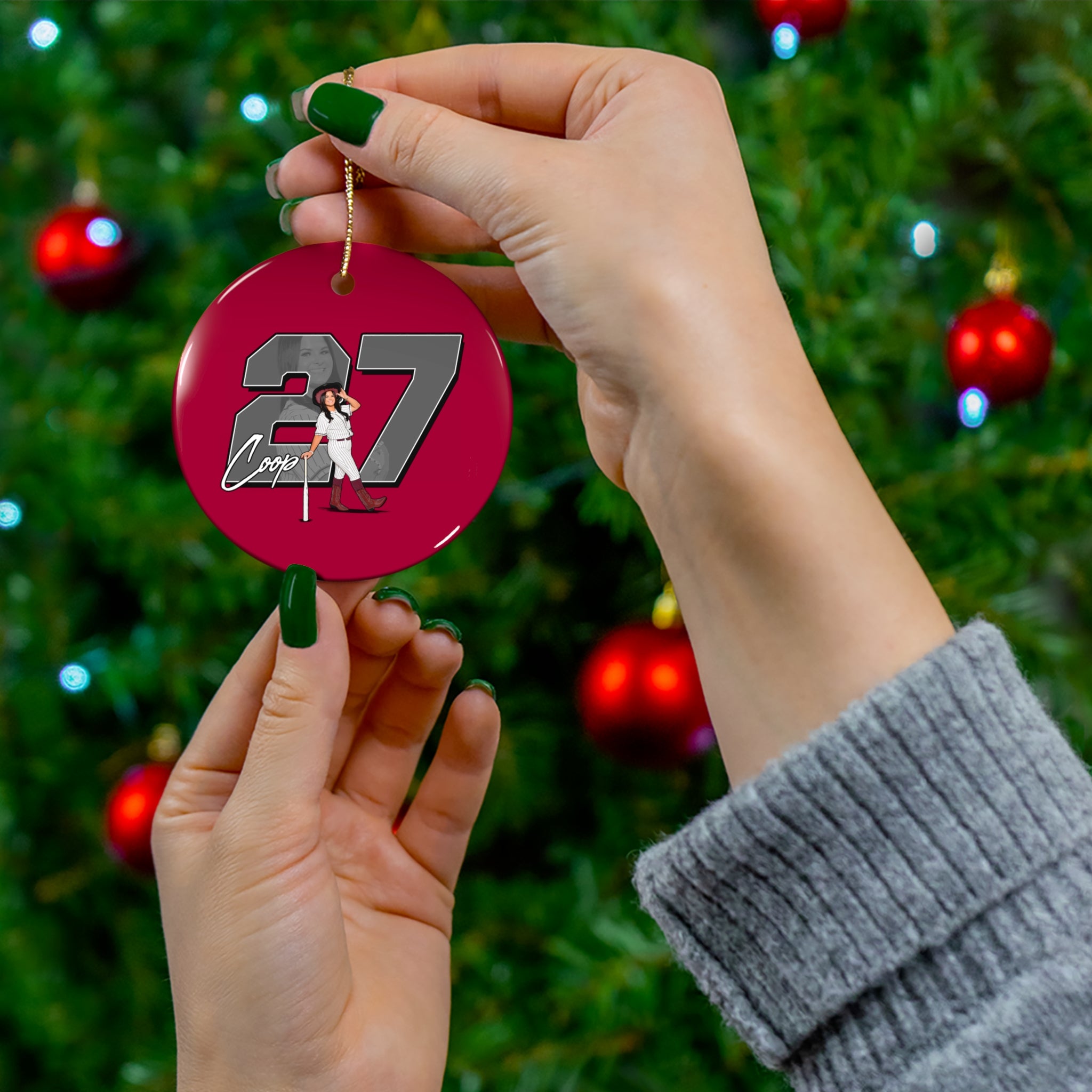 KateLynn Cooper Ceramic Ornament