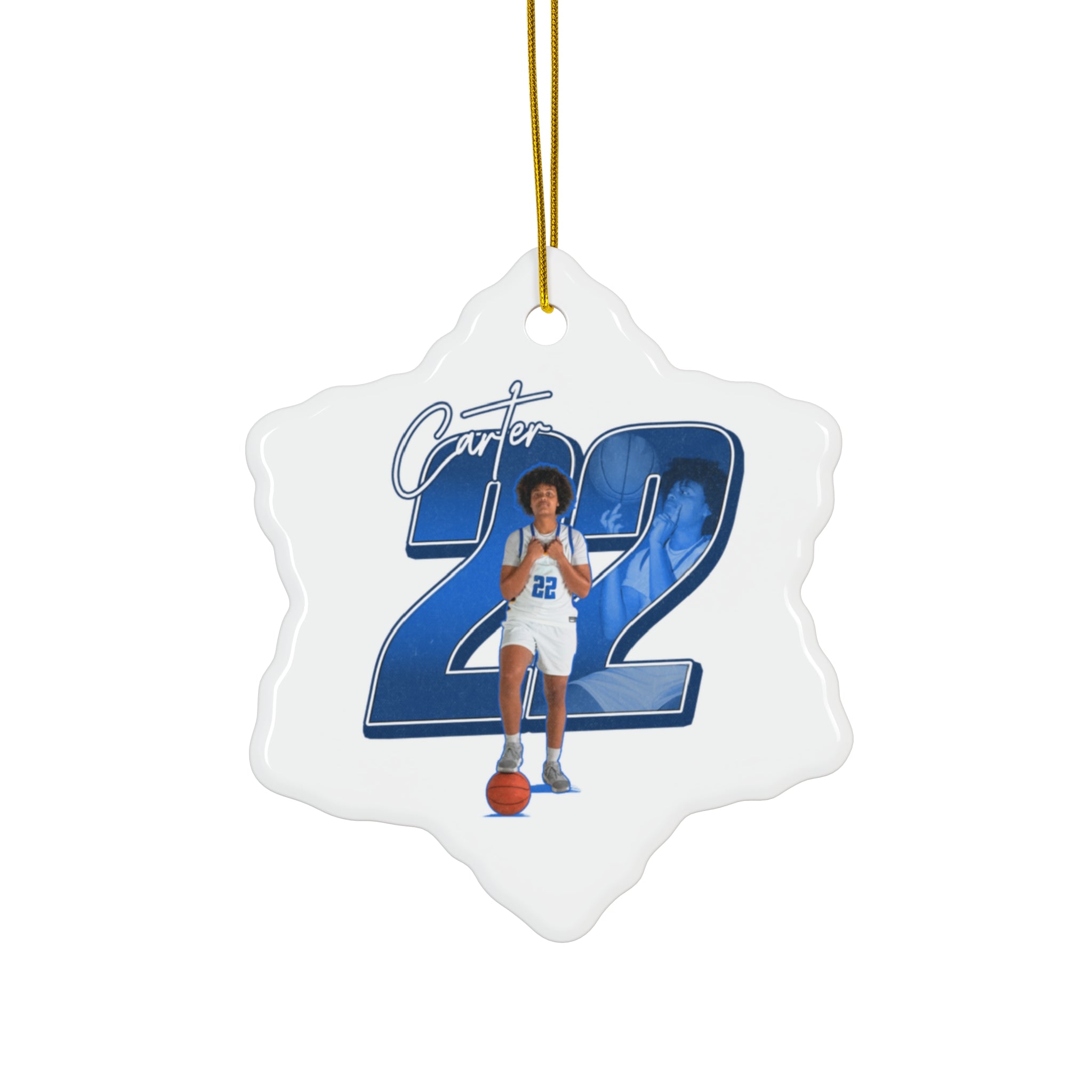 Zylah Carter Ceramic Ornament