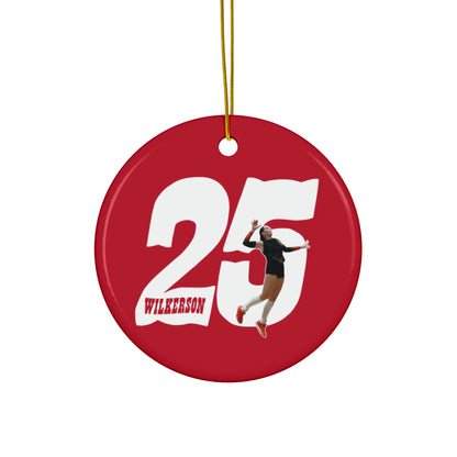 Ava Wilkerson Ceramic Ornament
