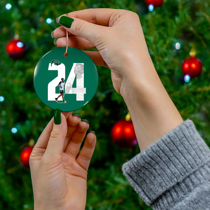 Jordan Fisher Ceramic Ornament
