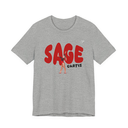 Sage Curtis Graphic Tee