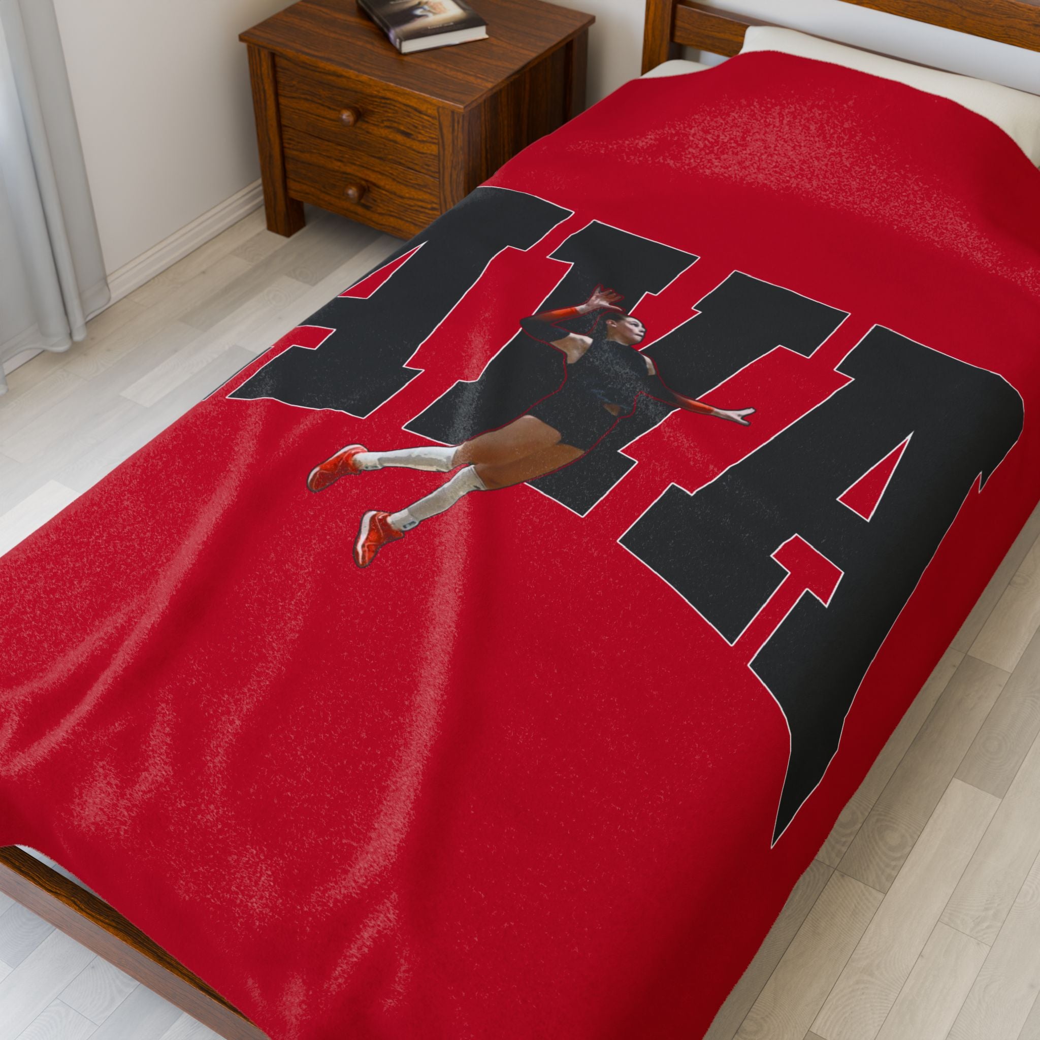 Ava Wilkerson Velveteen Plush Blanket