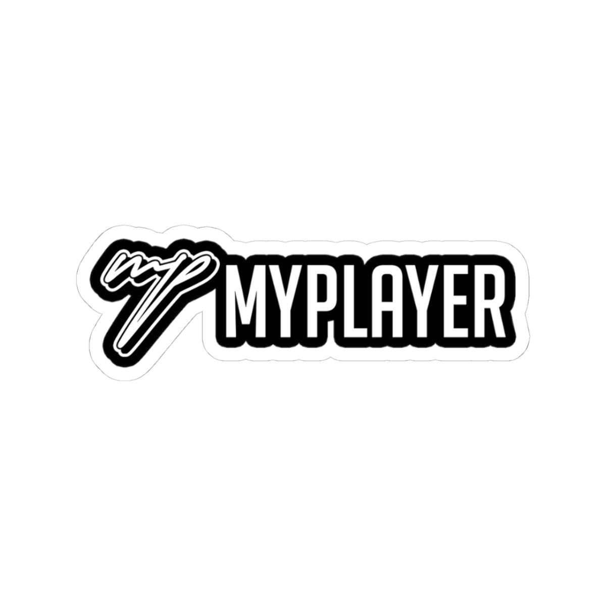 MyPlayer Full Name Logo Sticker