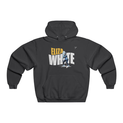 Eliza White Vintage Hoodie