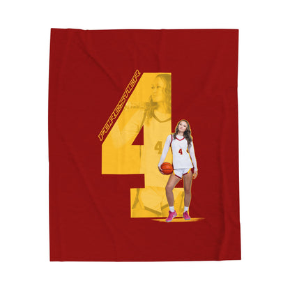 Rian Forestier Velveteen Plush Blanket