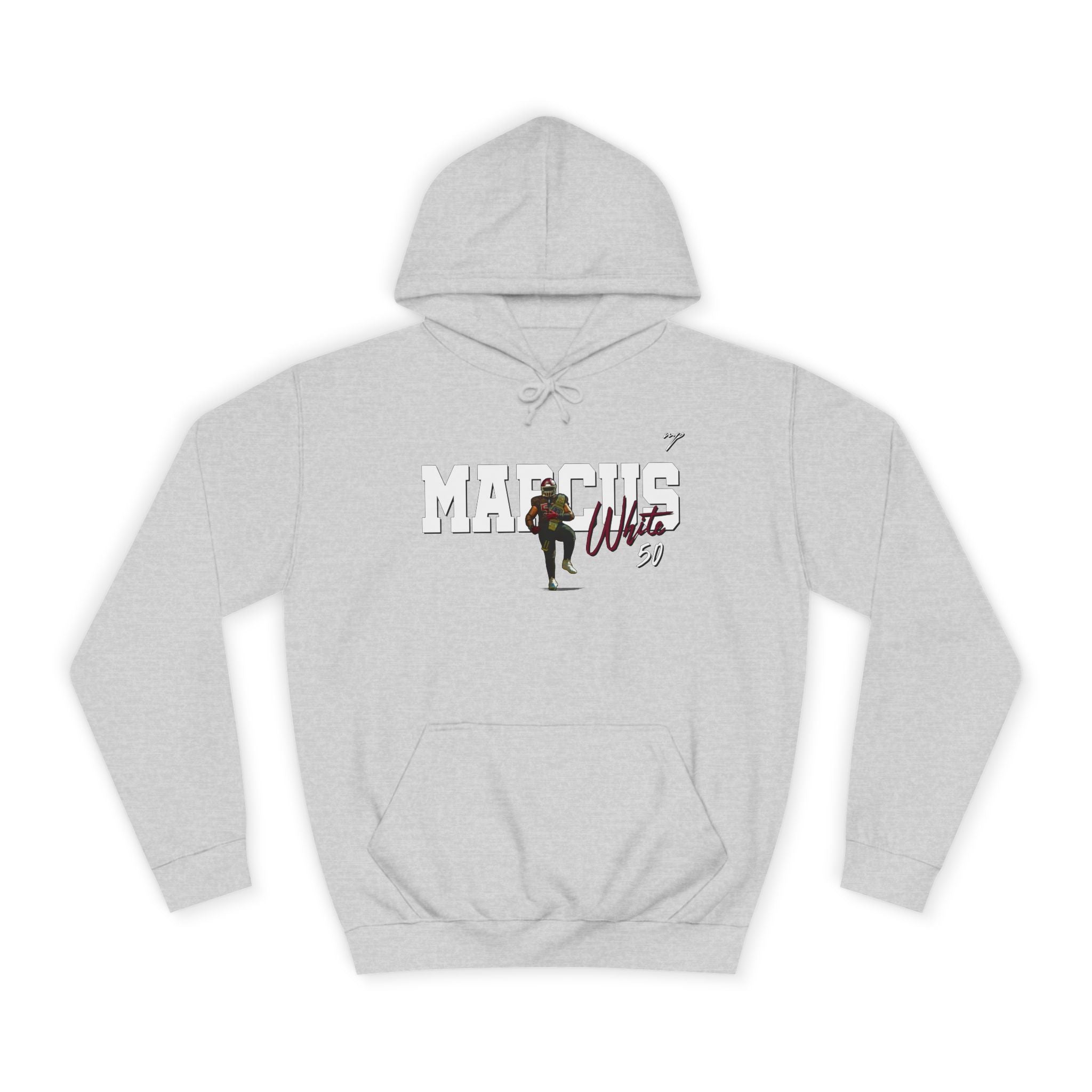 Marcus White Hoodie
