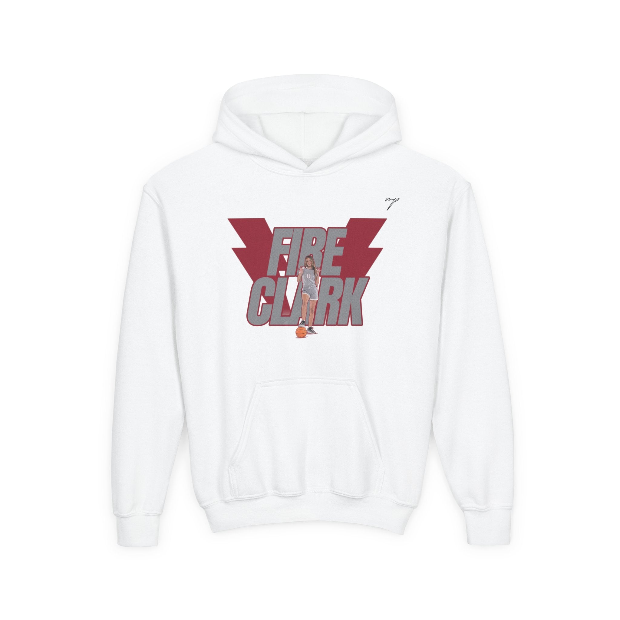 Fire Clark YOUTH Hoodie