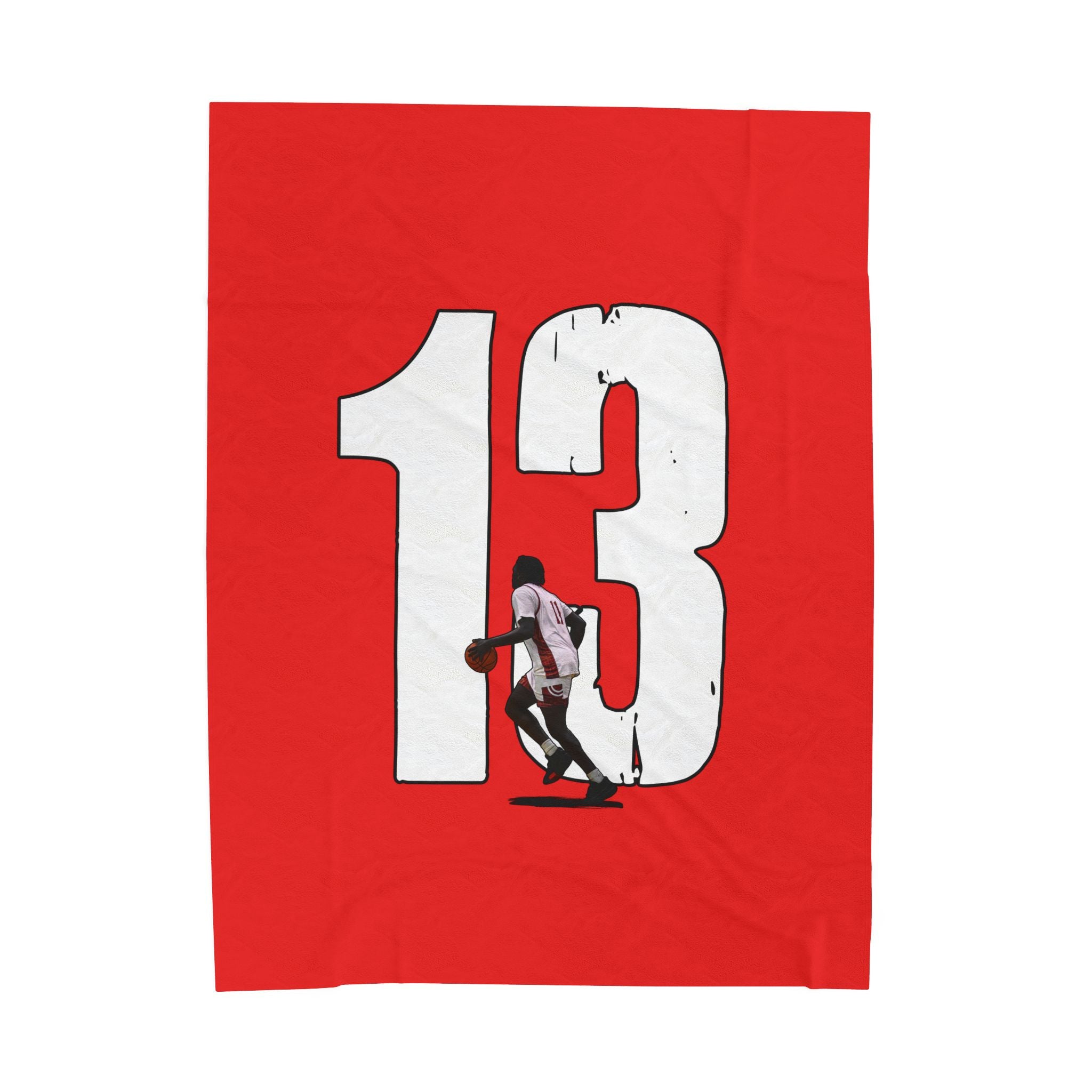 Michael Okello Velveteen Plush Blanket