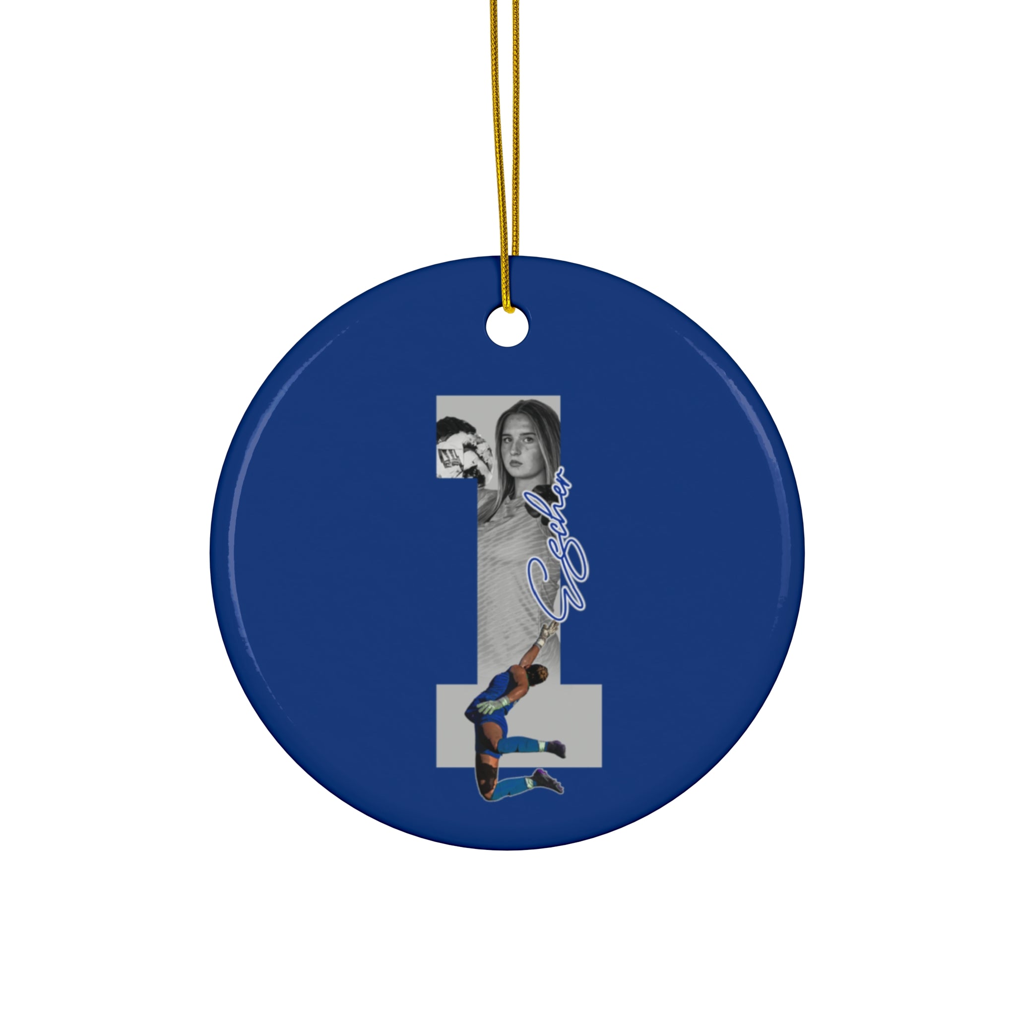 Pepper Escher Ceramic Ornament