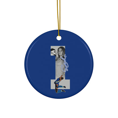 Pepper Escher Ceramic Ornament