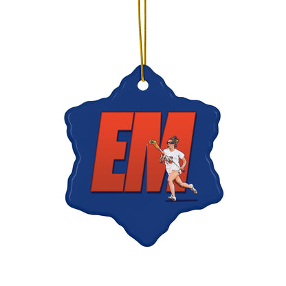 Emma Muchnick Ceramic Ornament