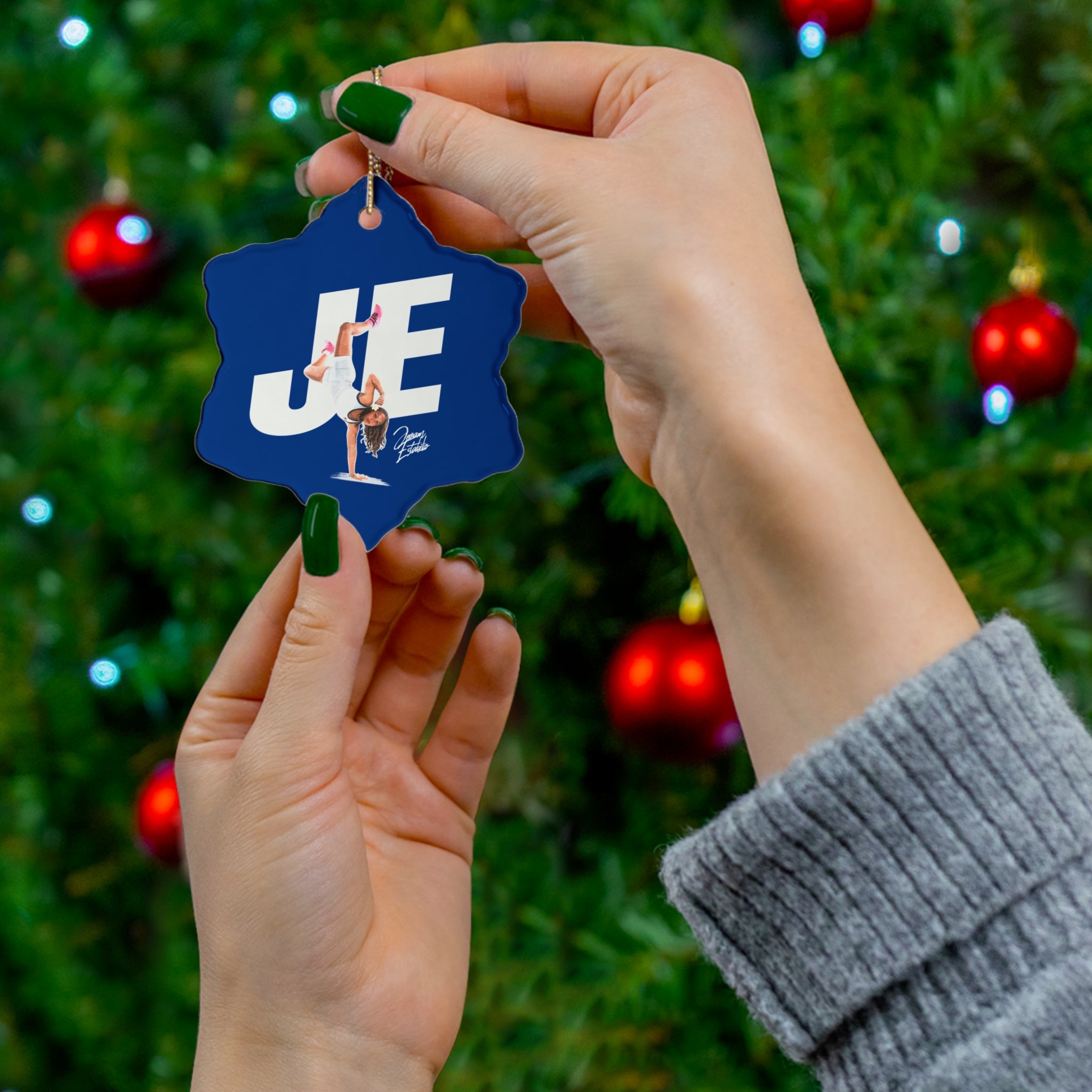 Jeream Estabilio Ceramic Ornament