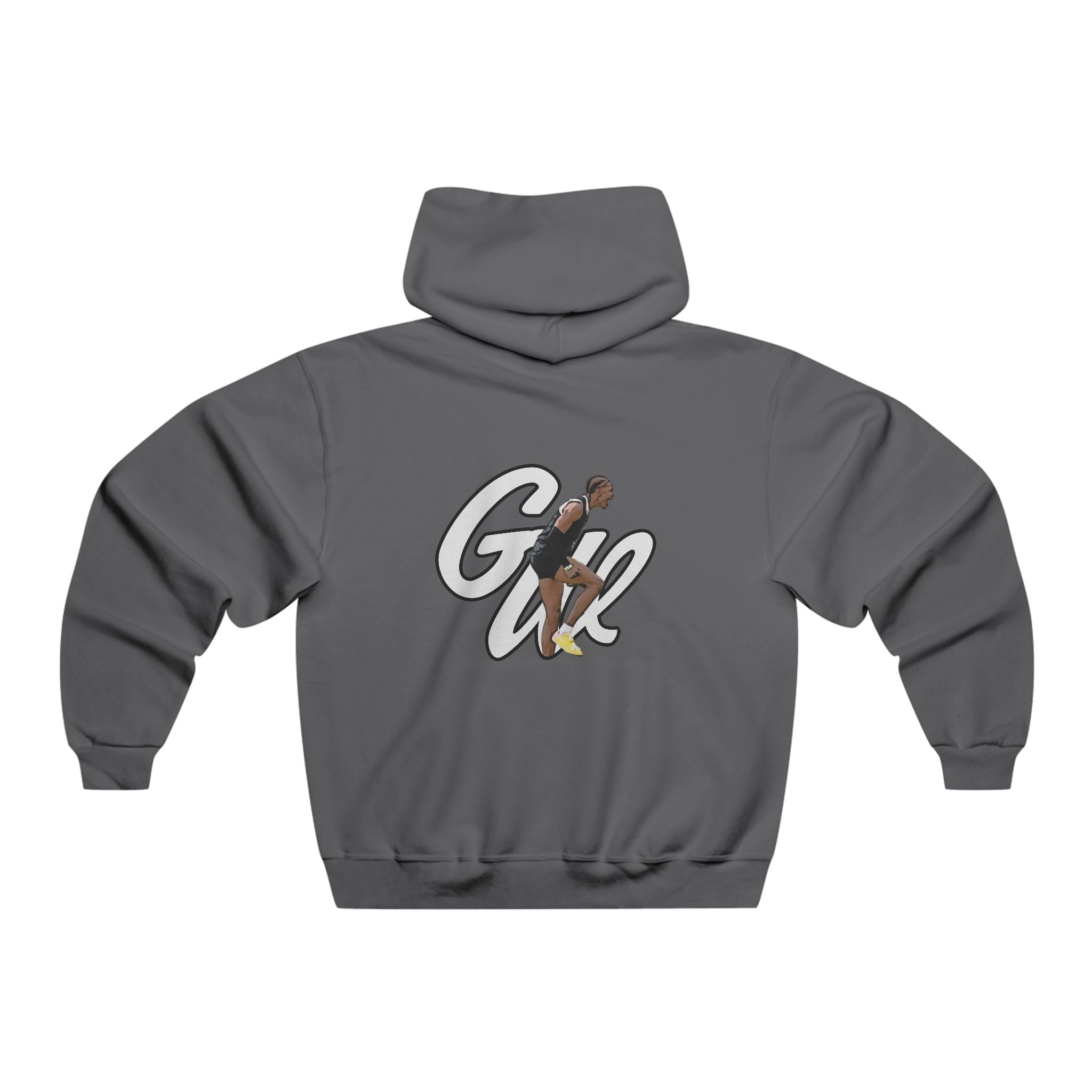 Geron White Vintage Hoodie