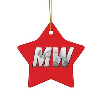 Mallory Winner Ceramic Ornament