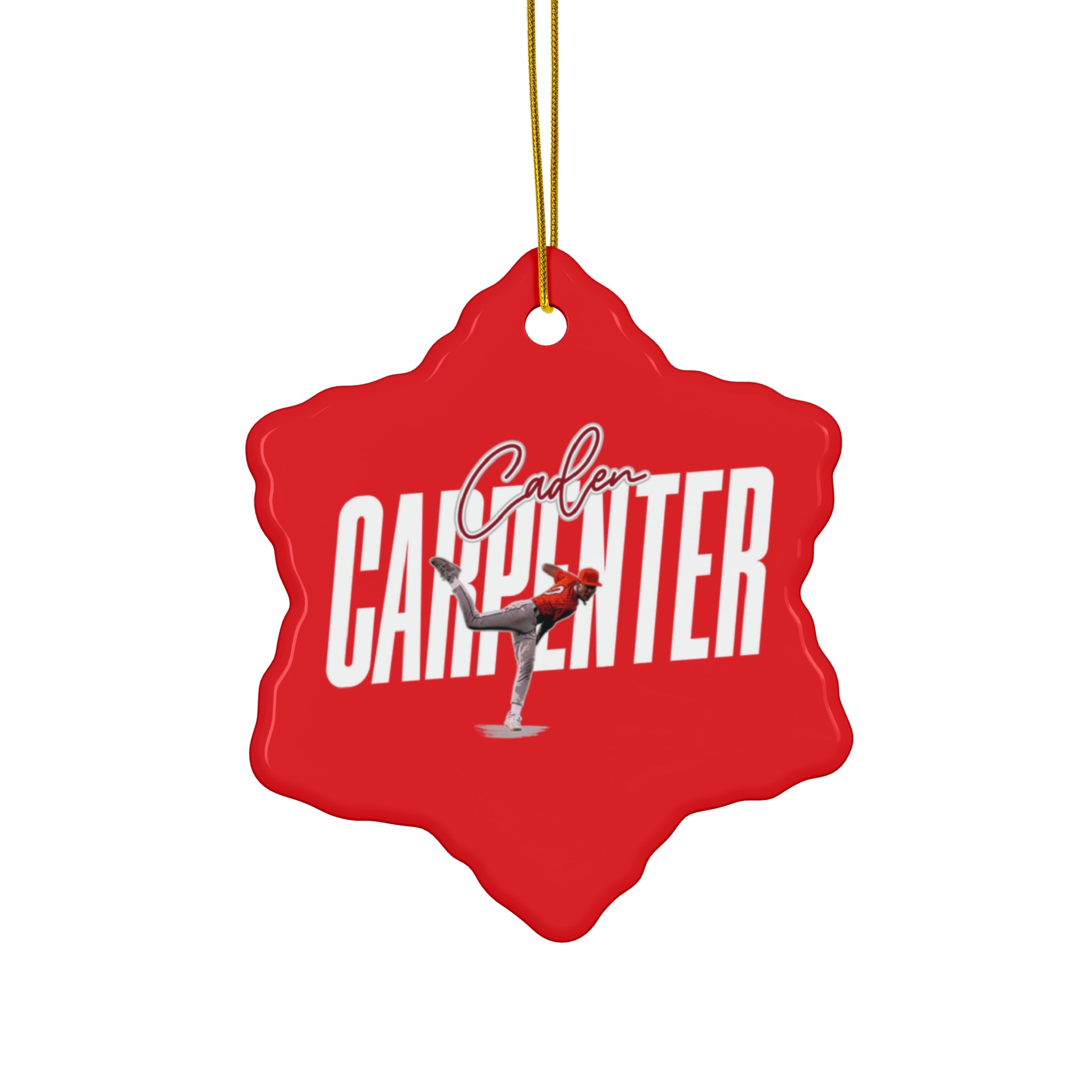 Caden Carpenter Ceramic Ornament