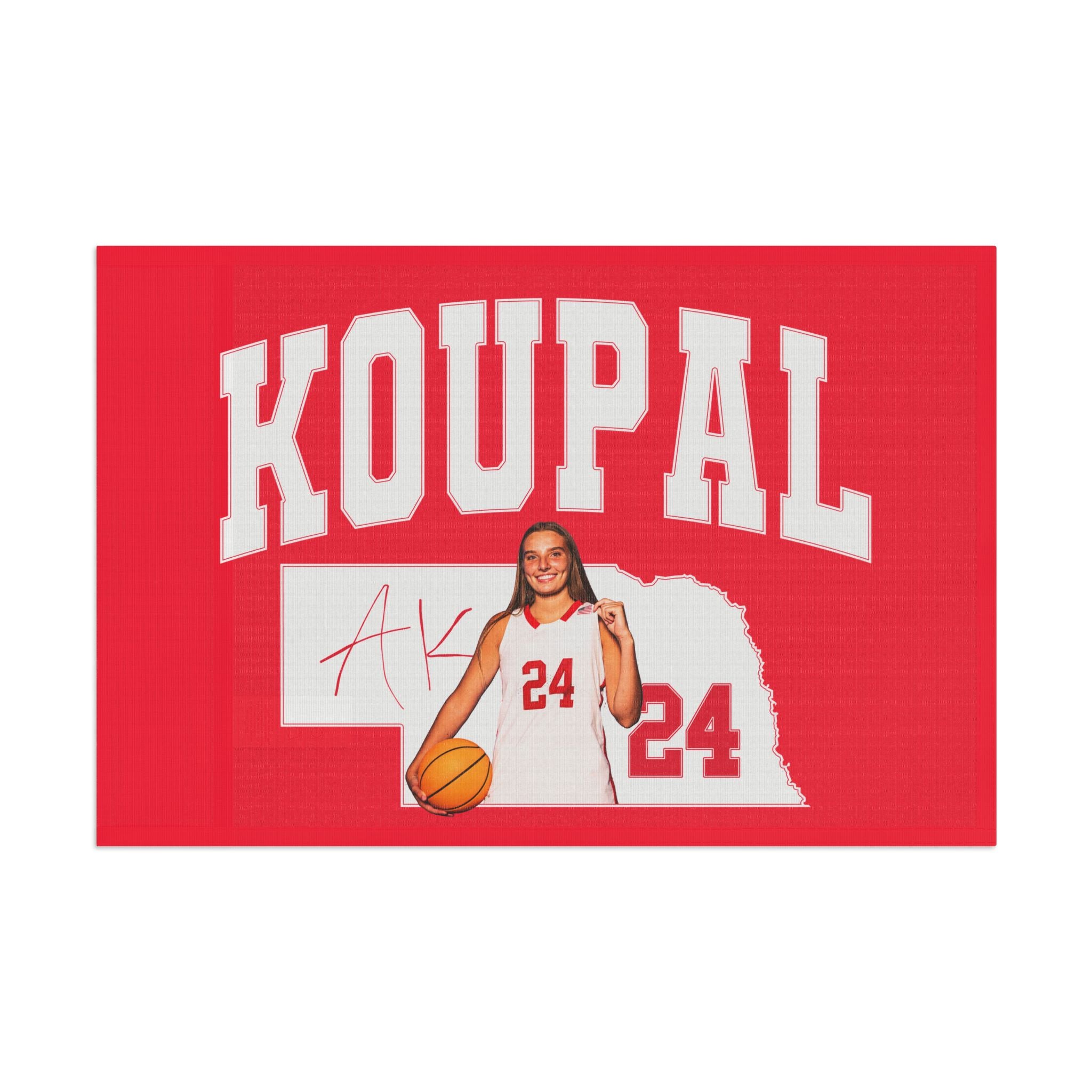 Ashlyn Koupal Custom Flag