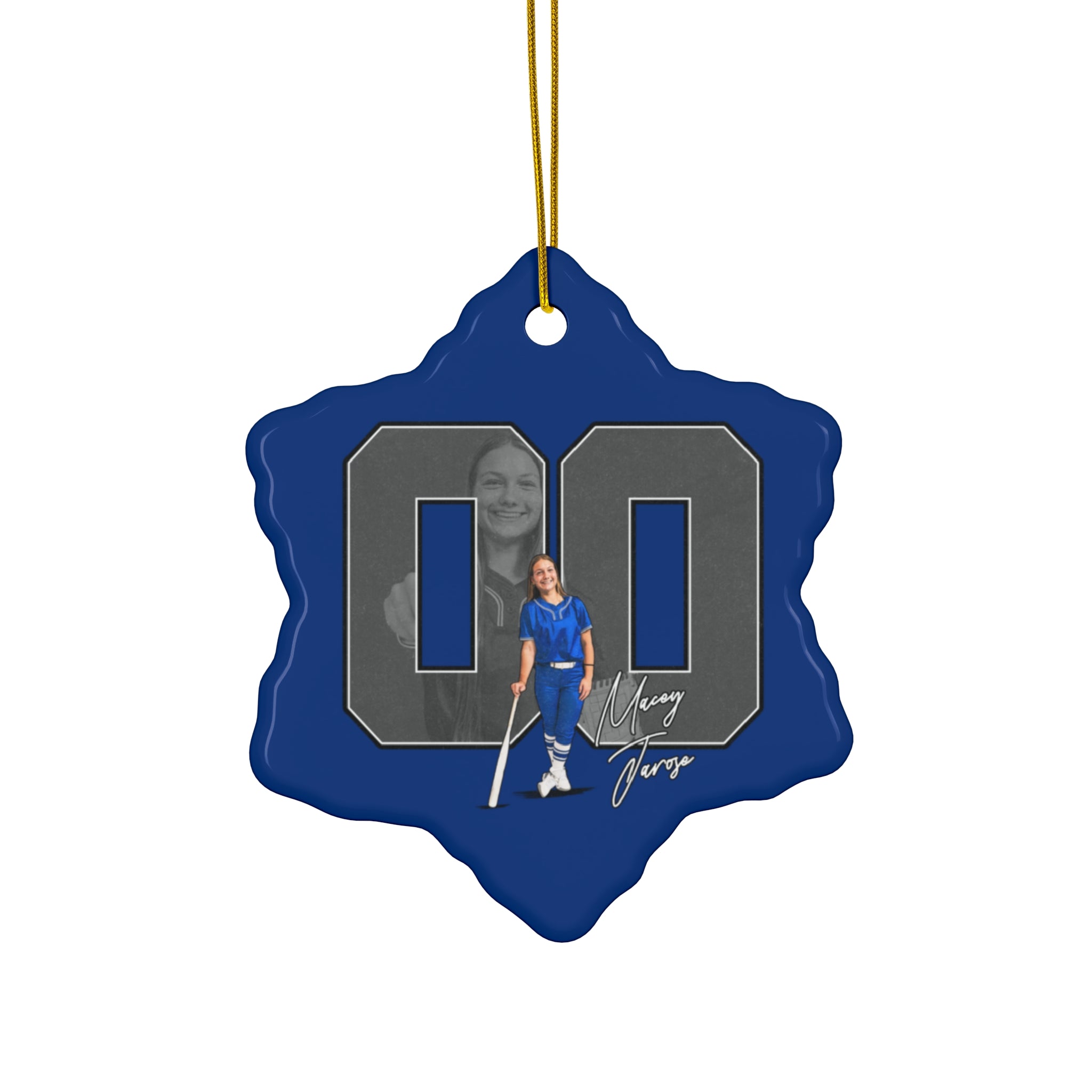Macey Jarose Ceramic Ornament