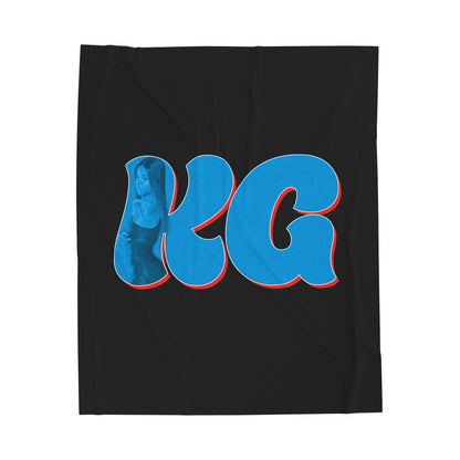 Kylee Gaddy Velveteen Plush Blanket